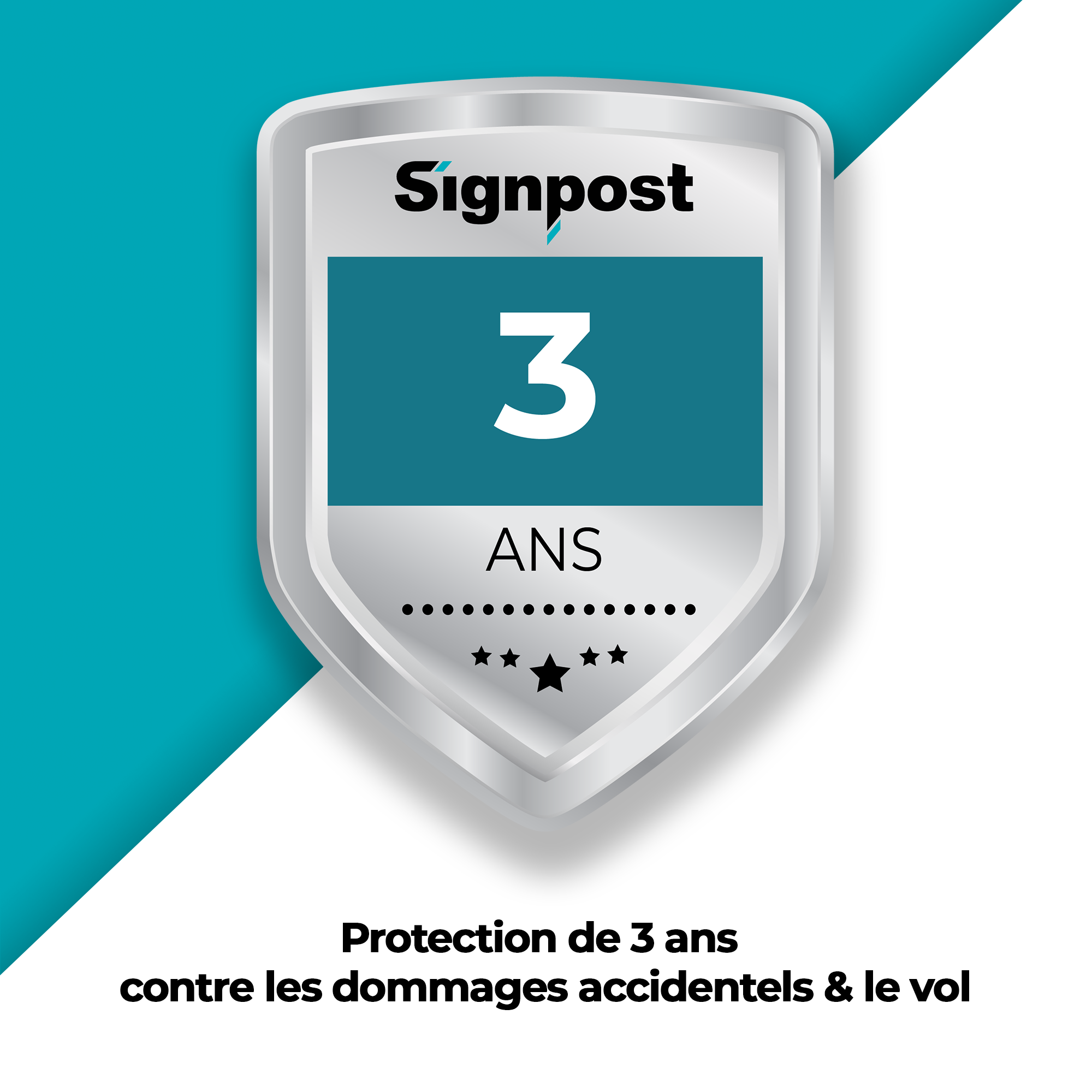 Uitbreiding naar 3 jaar bijkomende bescherming tegen accidentele schade, zoals val- of stootschade